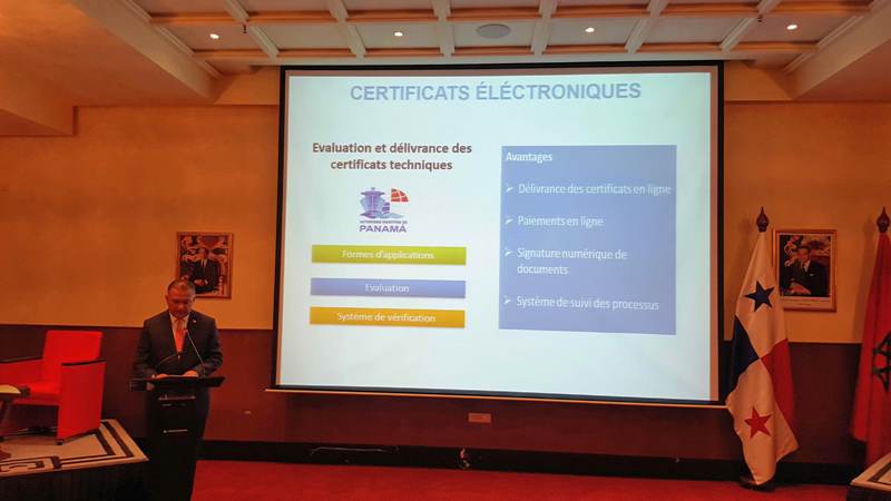 Cérémonie d'inauguration du consulat Maritime du Panama à Casablanca