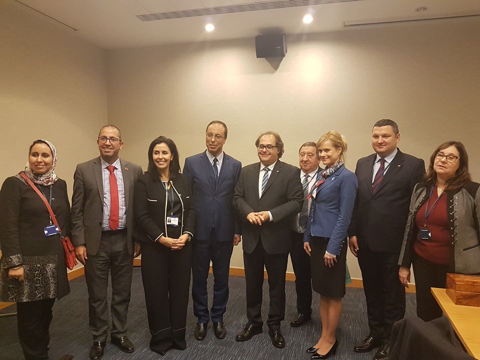 Entretiens entre le Ministre de l’Equipement, du Transport, de la Logistique et de l’Eau et le Ministre du Transport de la Pologne en marge de l’assemblée générale de l’OMI