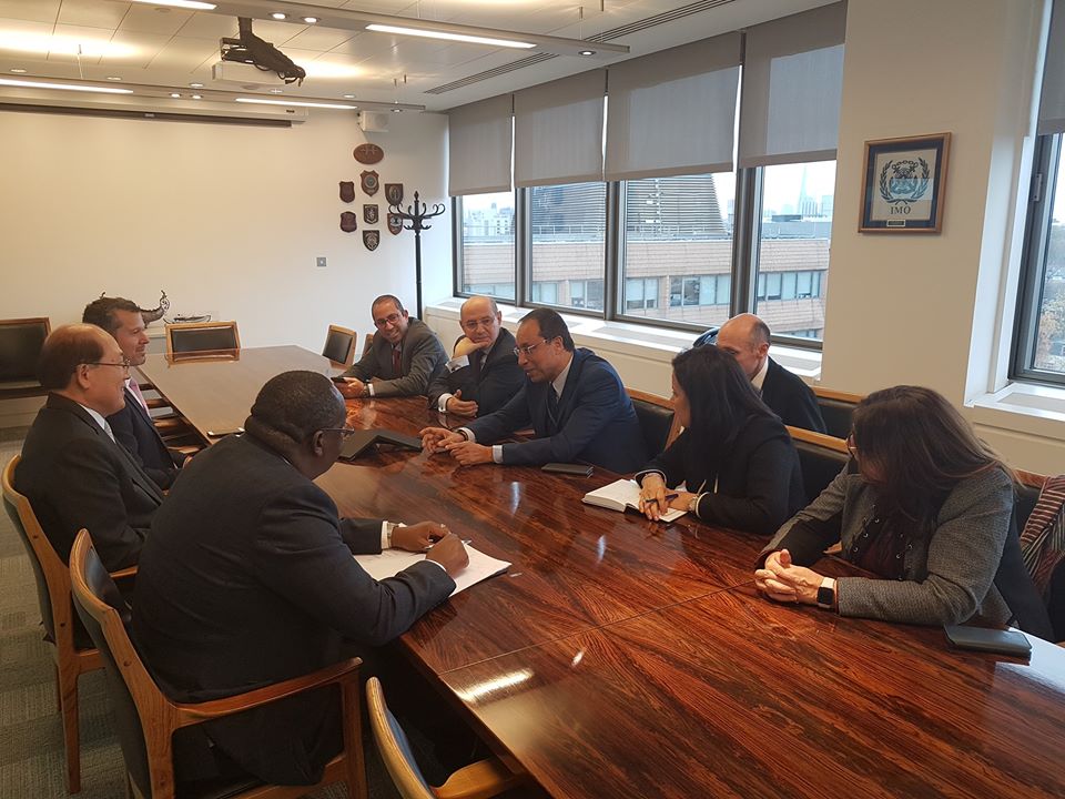 Entretiens entre le Ministre de l’Equipement, du Transport, de la Logistique et de l’Eau et le Secrétaire Générale de l'OMI en marge de l’assemblée générale de l’Organisation